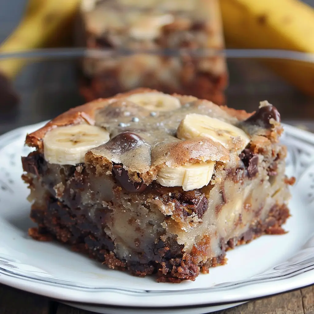 Banana Bread Brownies