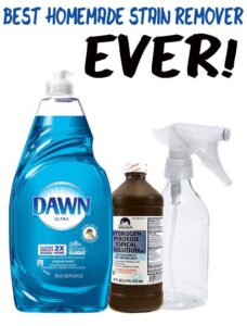 The ultimate stain remover that actually works on a seriously set in stain ! Never buy oxyclean again !