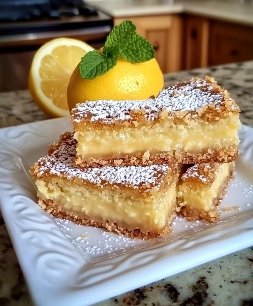 2-Ingredient Lemon Bars