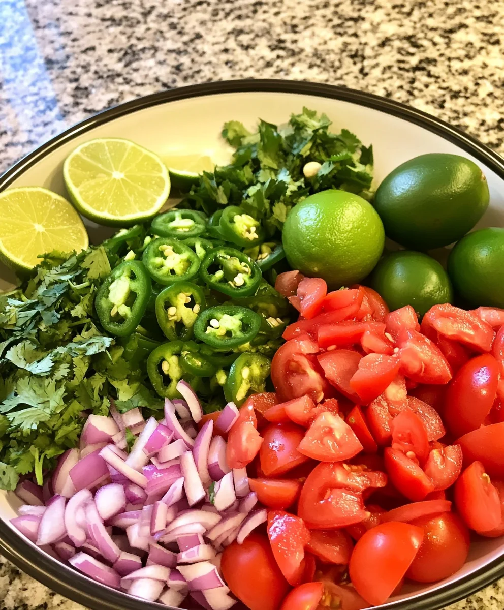 Fresh Pico de Gallo