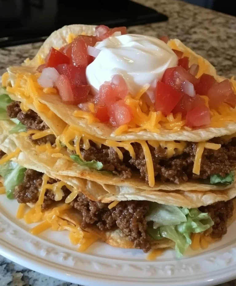 Homemade Crunch Wrap Supreme