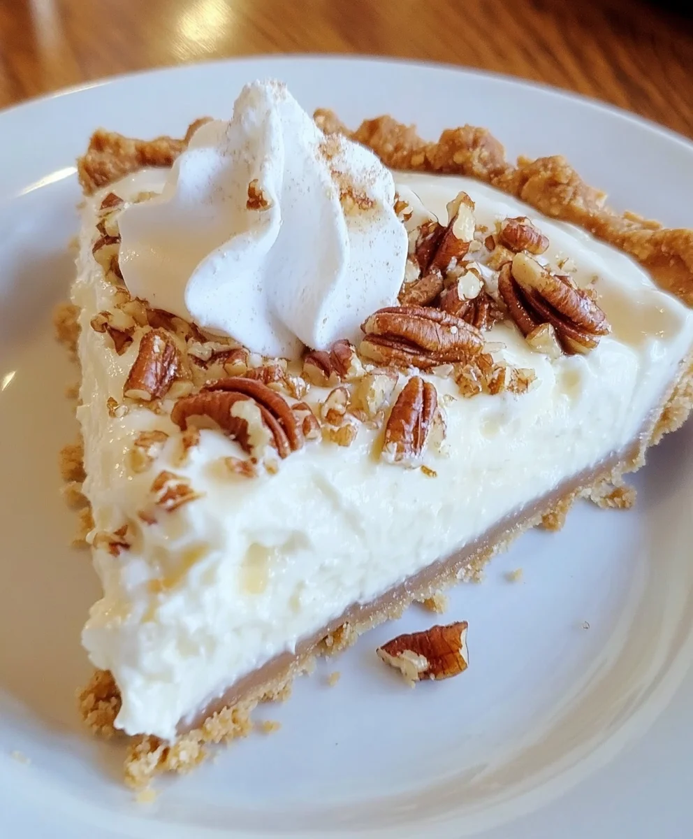 Tasty Pecan Cream Pie