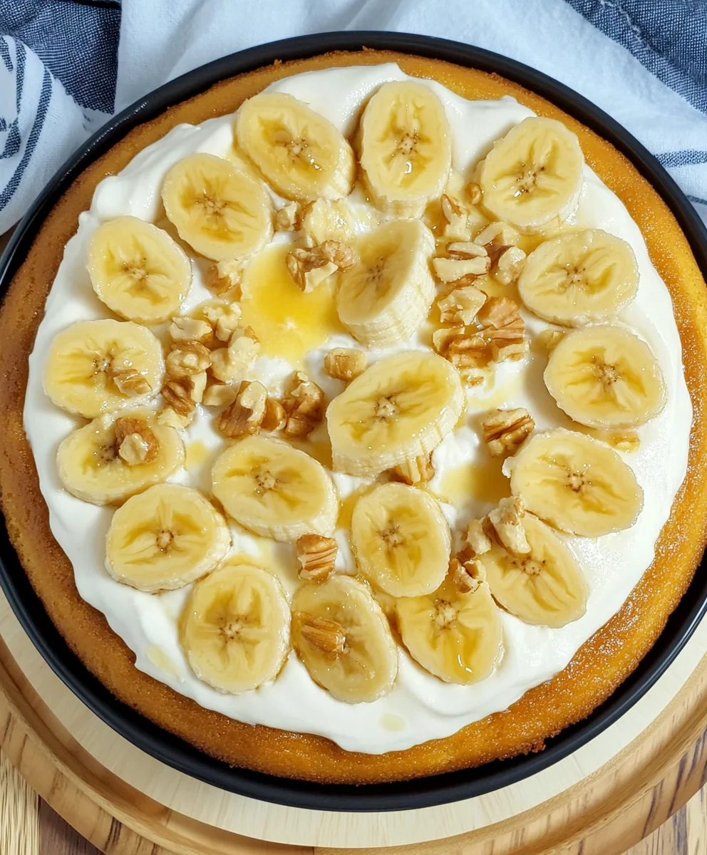 Soft and Moist Banana Cake