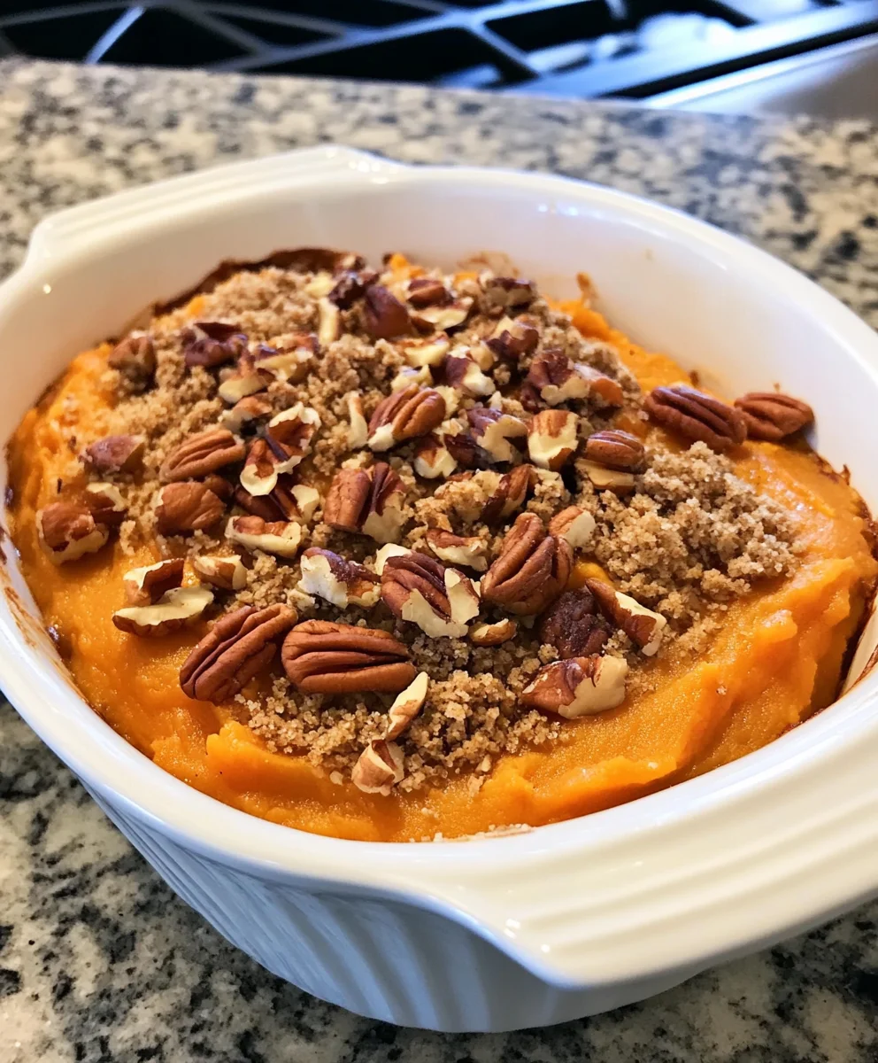 RUTH CHRIS’ SWEET POTATO CASSEROLE