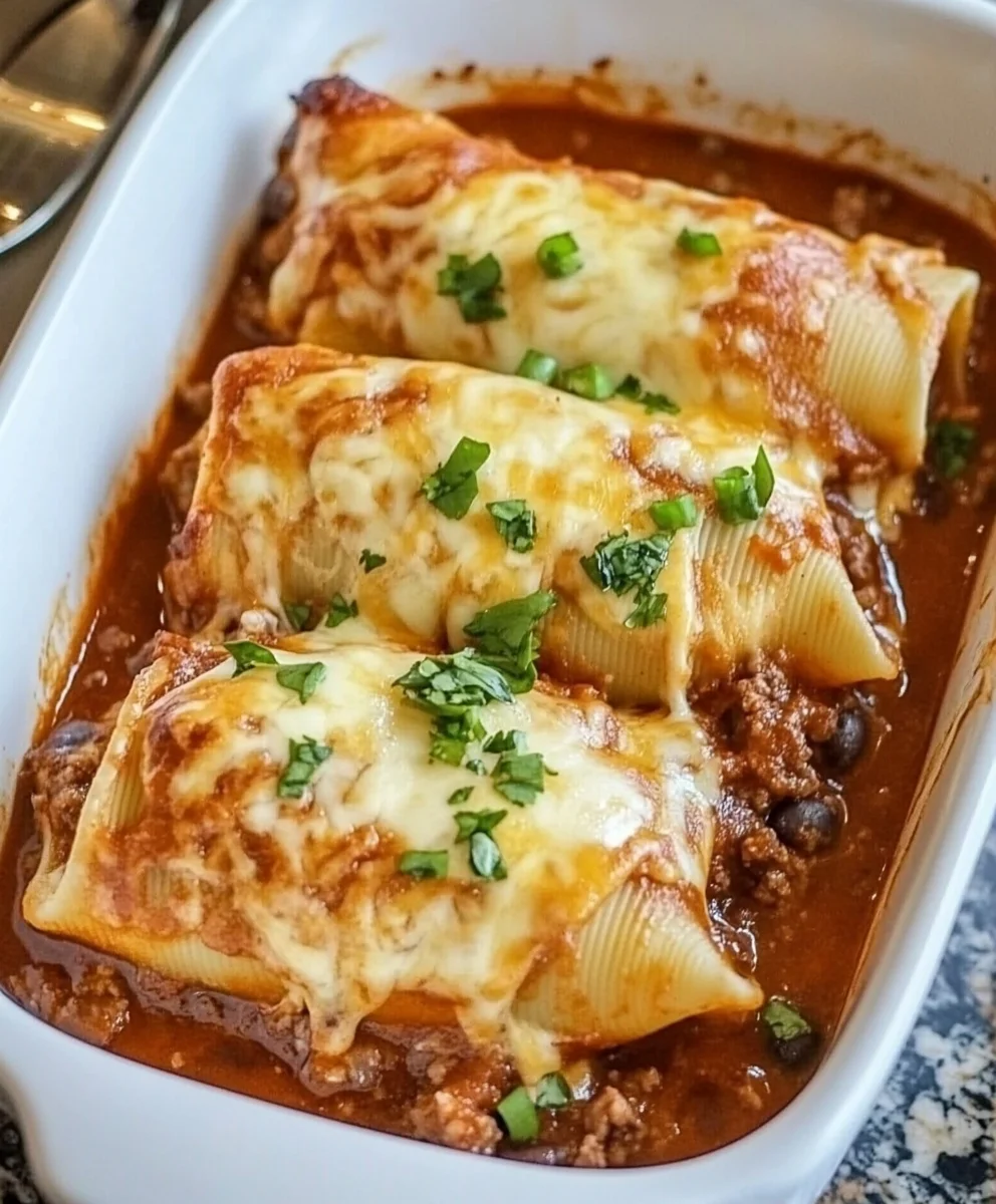 Taco Stuffed Shells