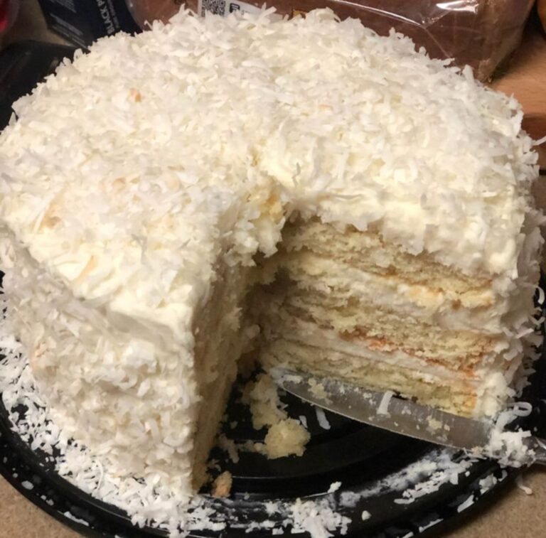 Coconut Cake With 7-Minute Frosting