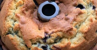 Sour Cream Blueberry Coffee Cake