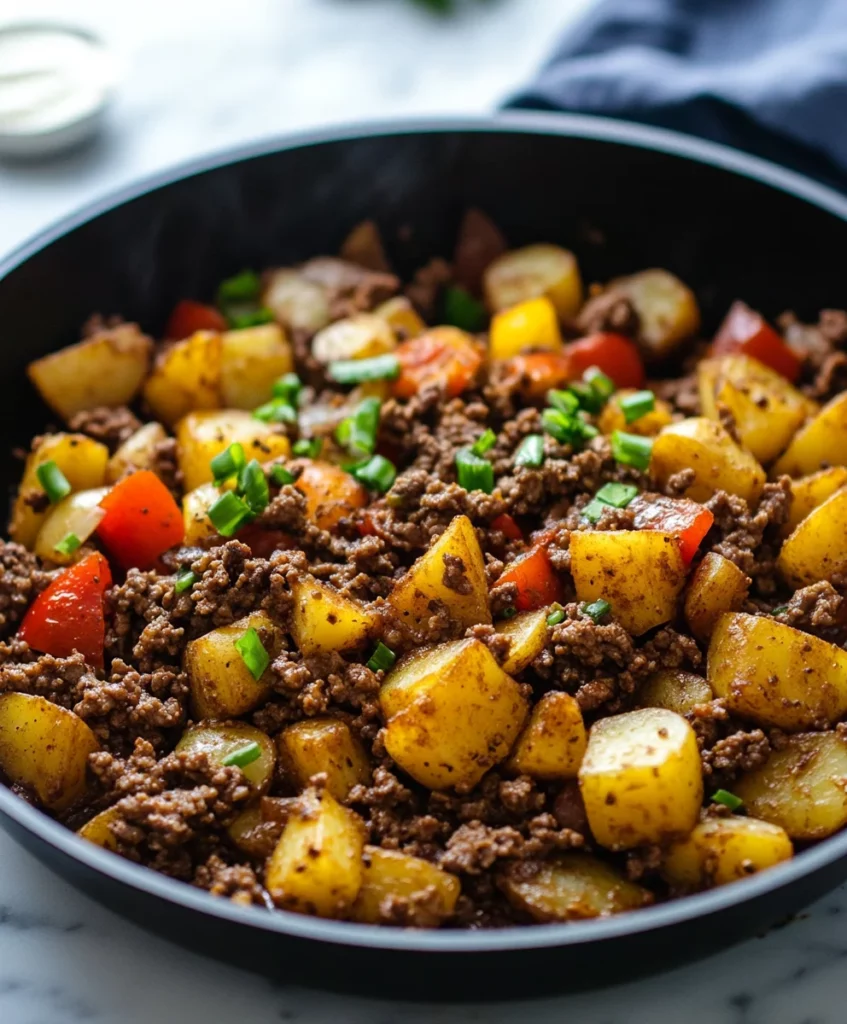 Ground Beef and Potatoes
