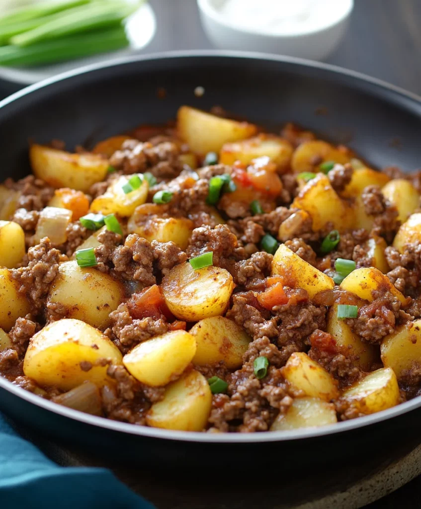 Ground Beef and Potatoes