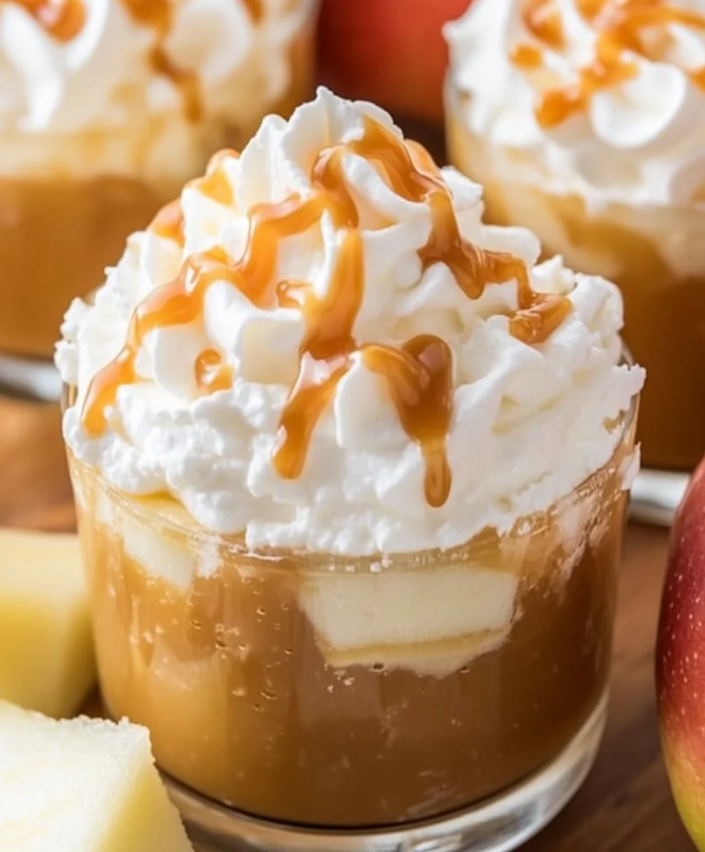 Caramel Apple Jello Shots