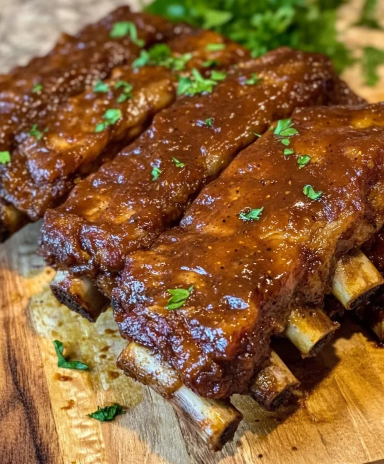 Crockpot Barbecue Ribs