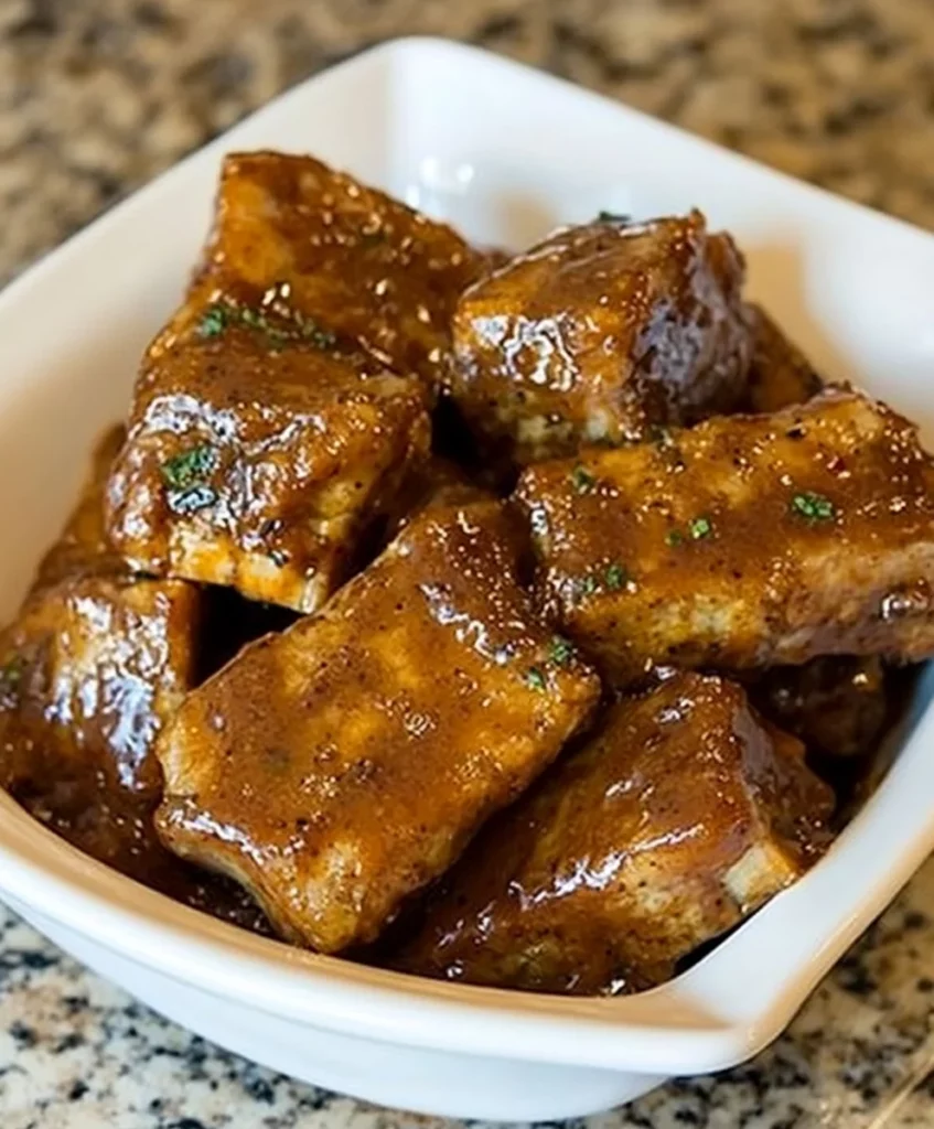 Crockpot Barbecue Ribs