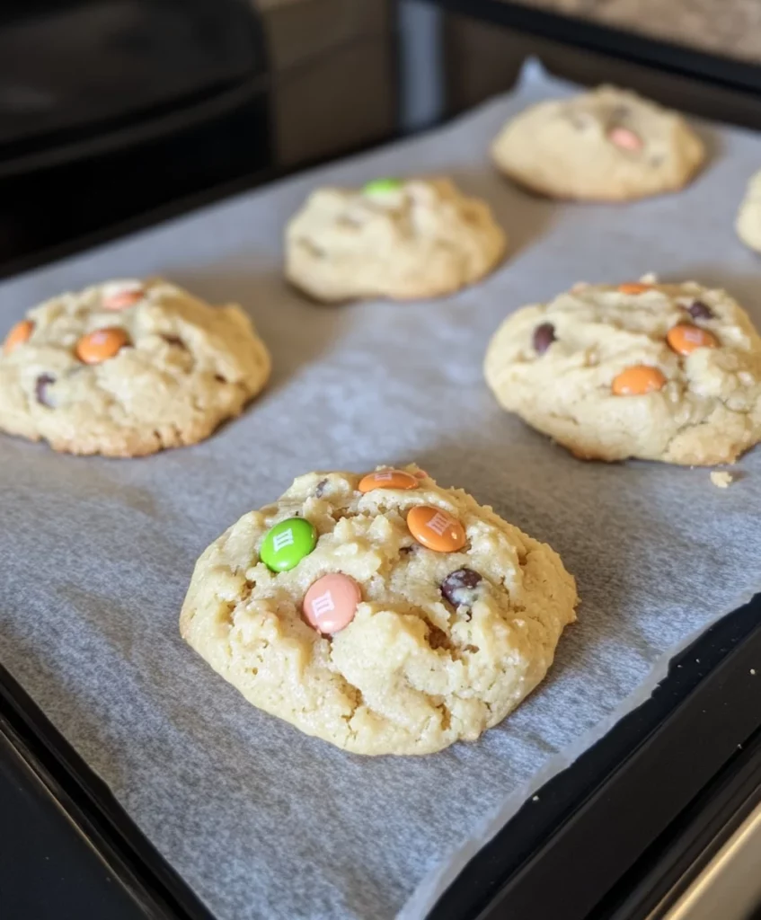 Peanut Butter M&M Cookies