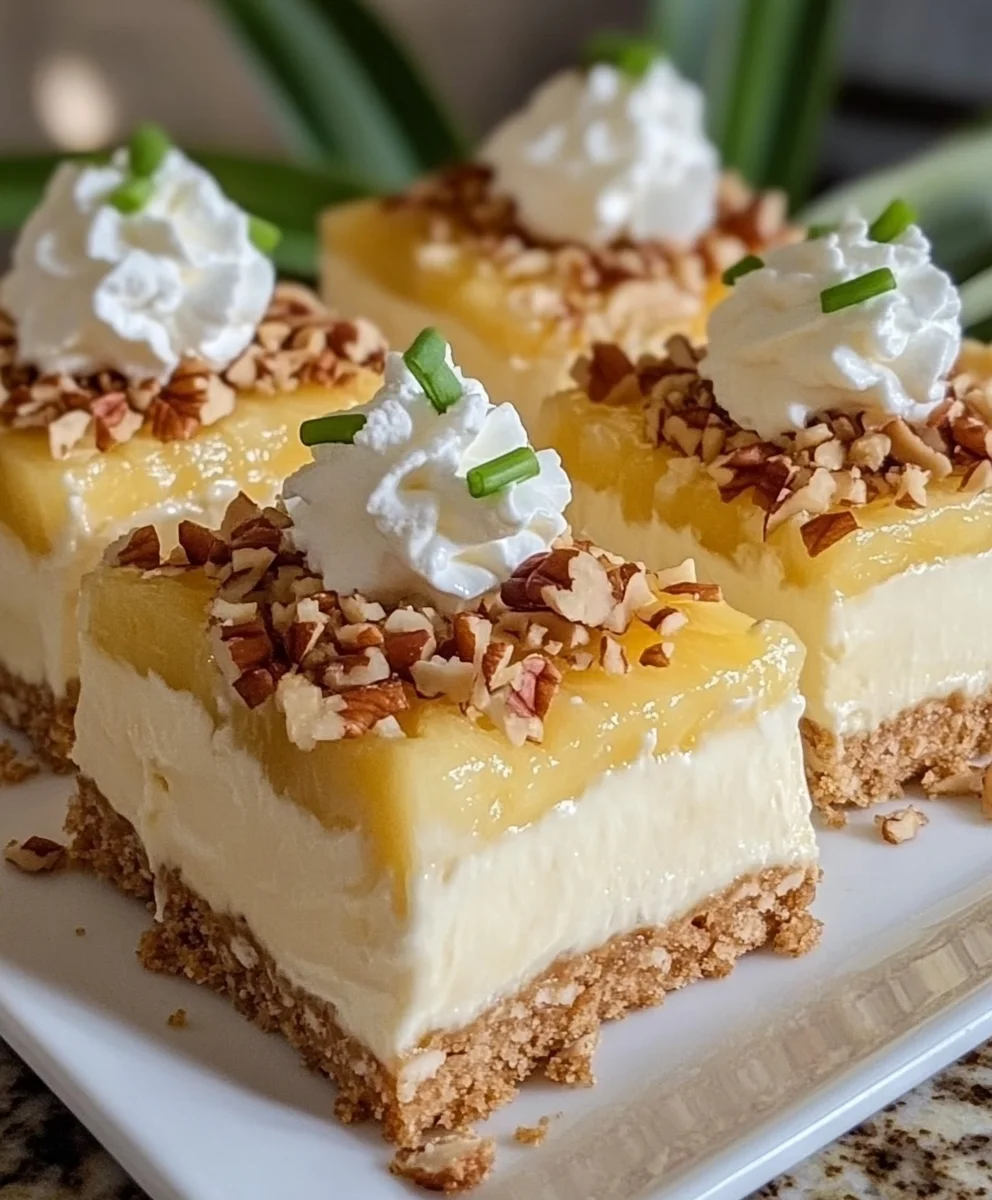 Pineapple Bliss Bars