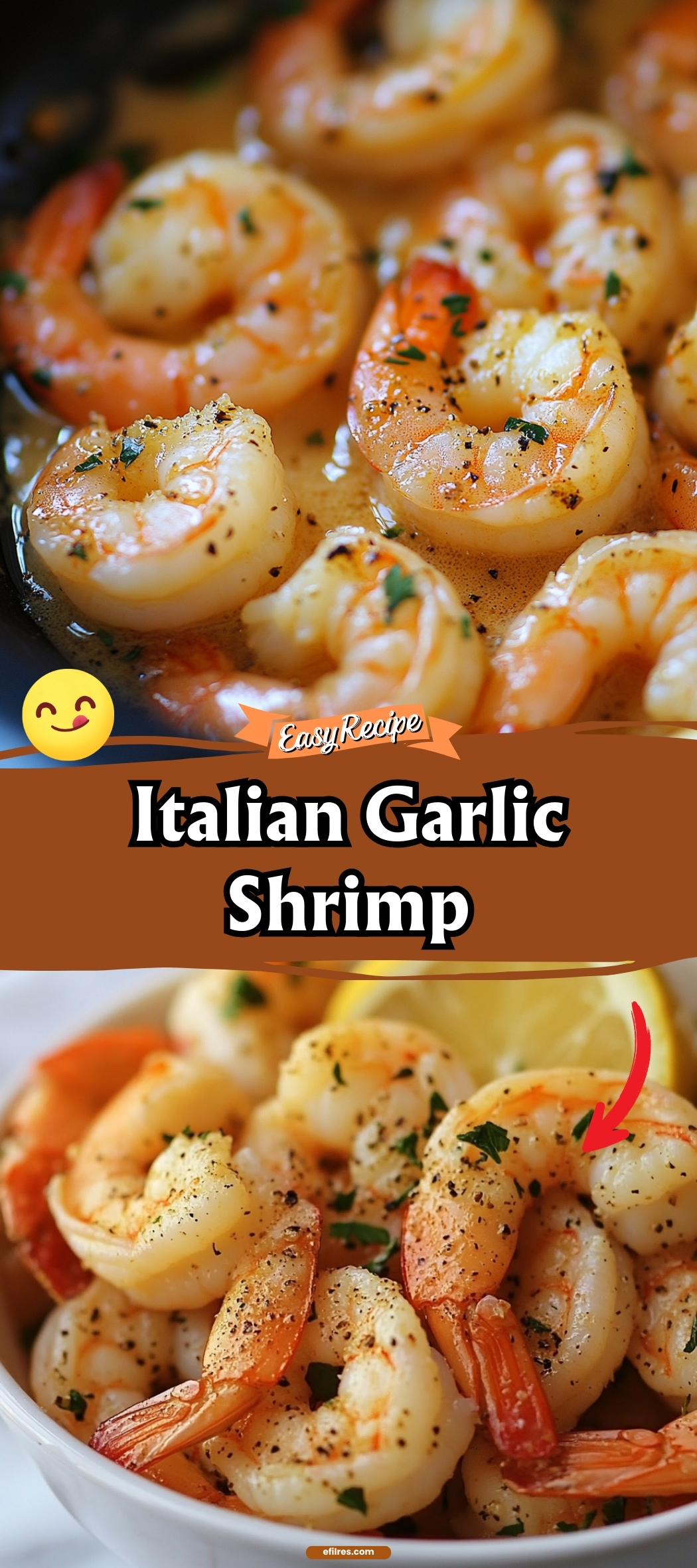 ITALIAN GARLIC SHRIMP