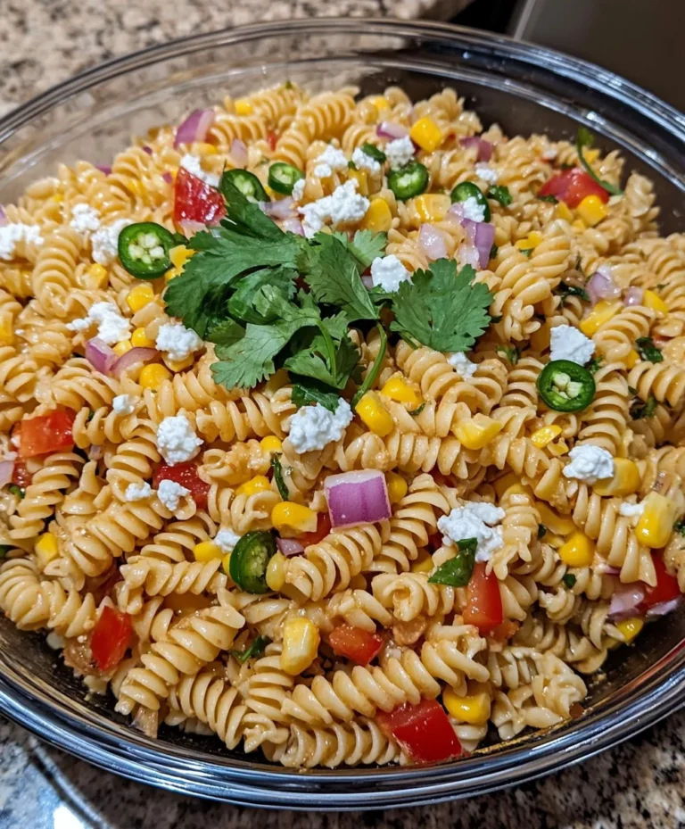 Mexican Street Corn Pasta Salad