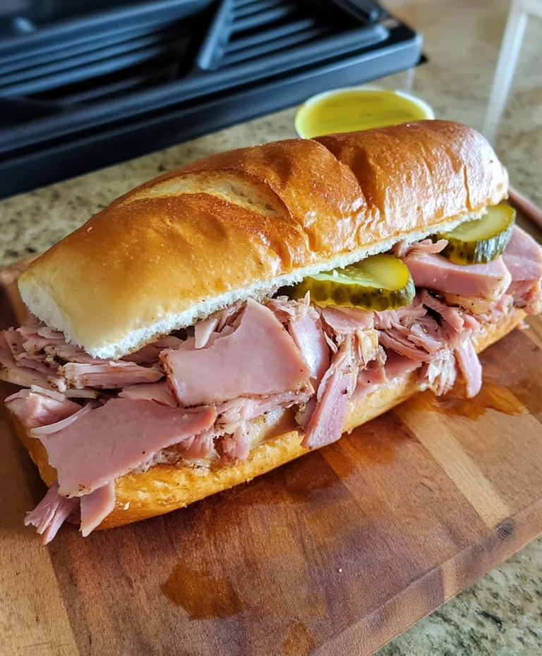 Slow Cooker Cuban Sandwiches
