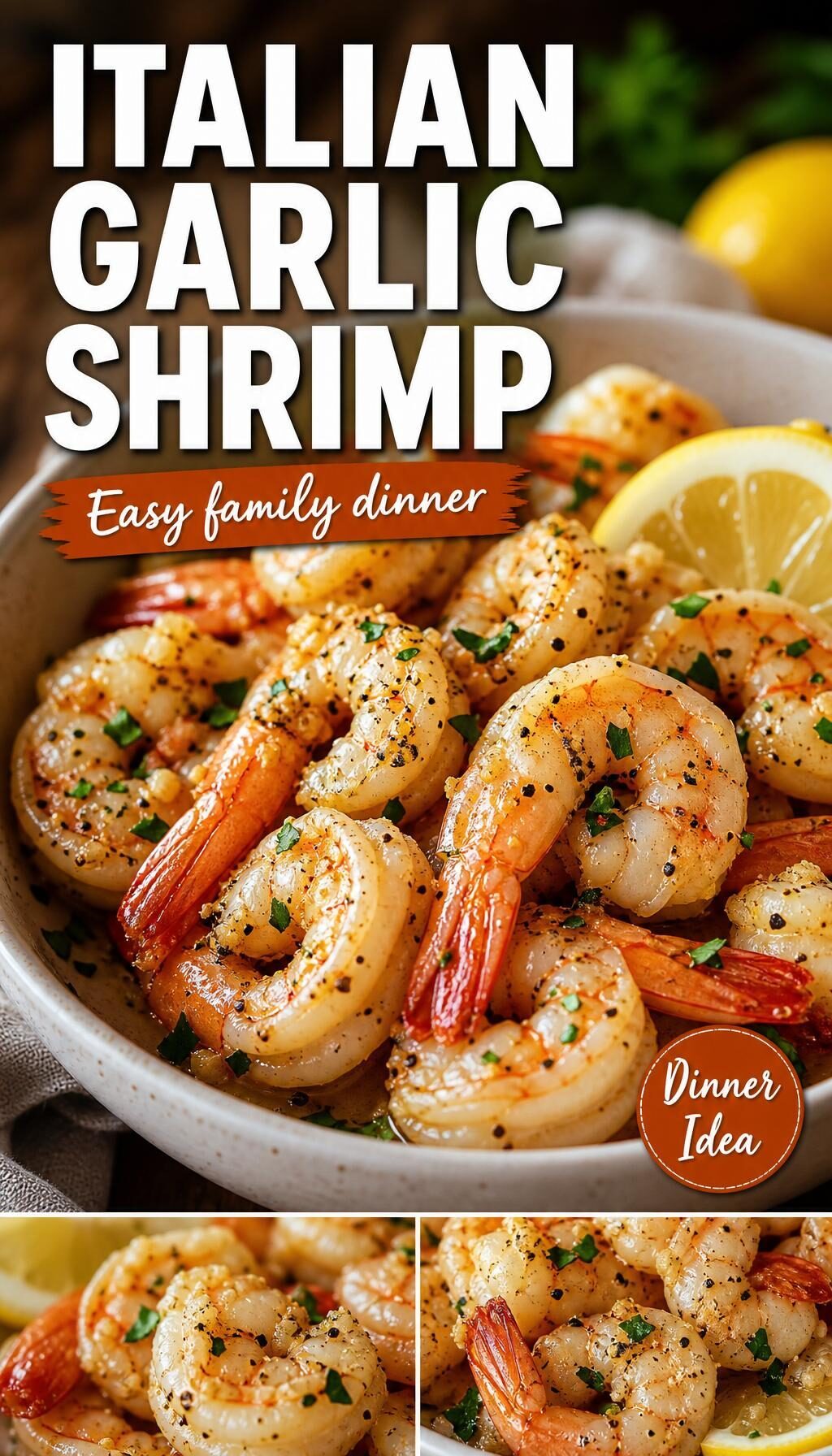 ITALIAN GARLIC SHRIMP