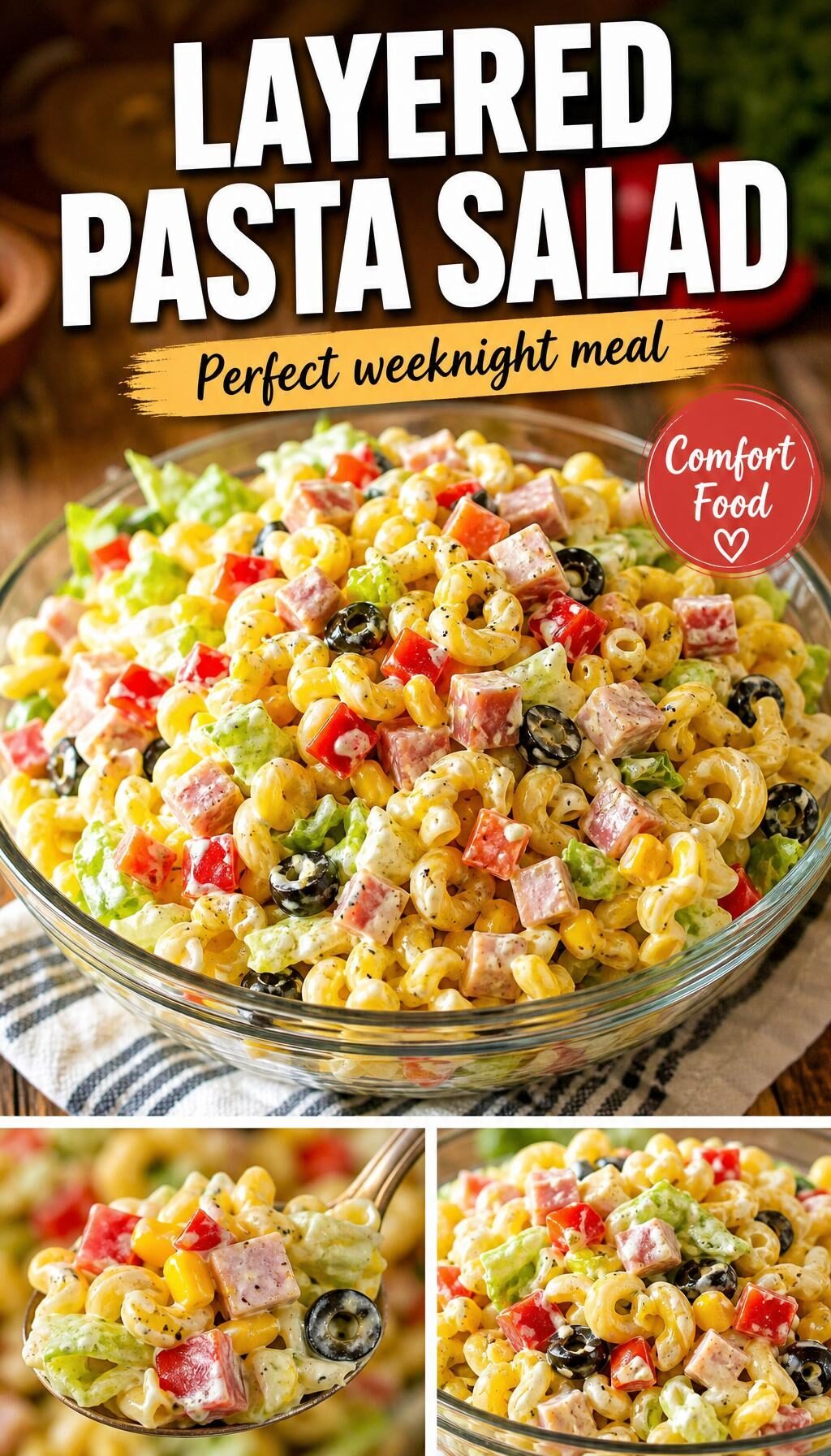 Layered Pasta Salad